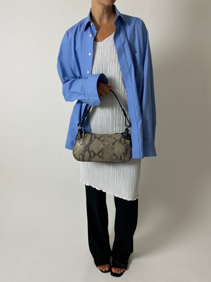 Relaxed cotton shirt | Light Blue