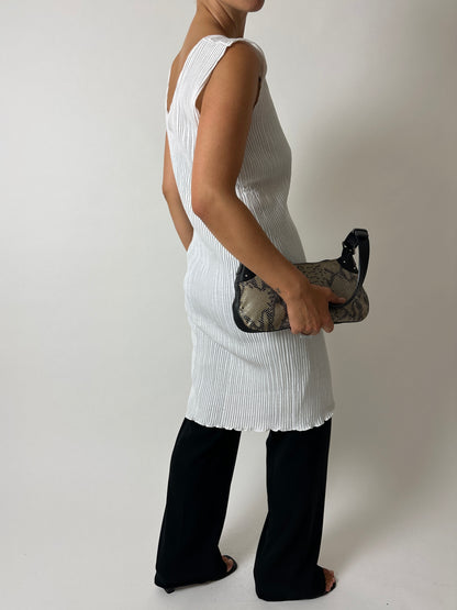Pleated dress | Off white
