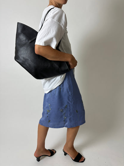 Sheer skirt | Blue
