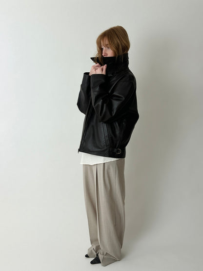 The Leather Jacket - 01 Dark Brown