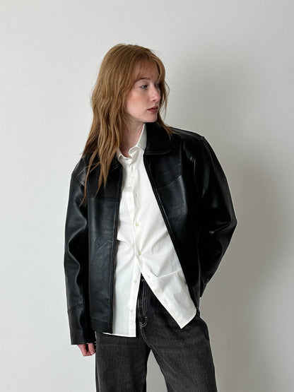 The Leather Jacket - 01 Black