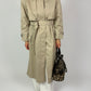 Long trench coat | Soft beige