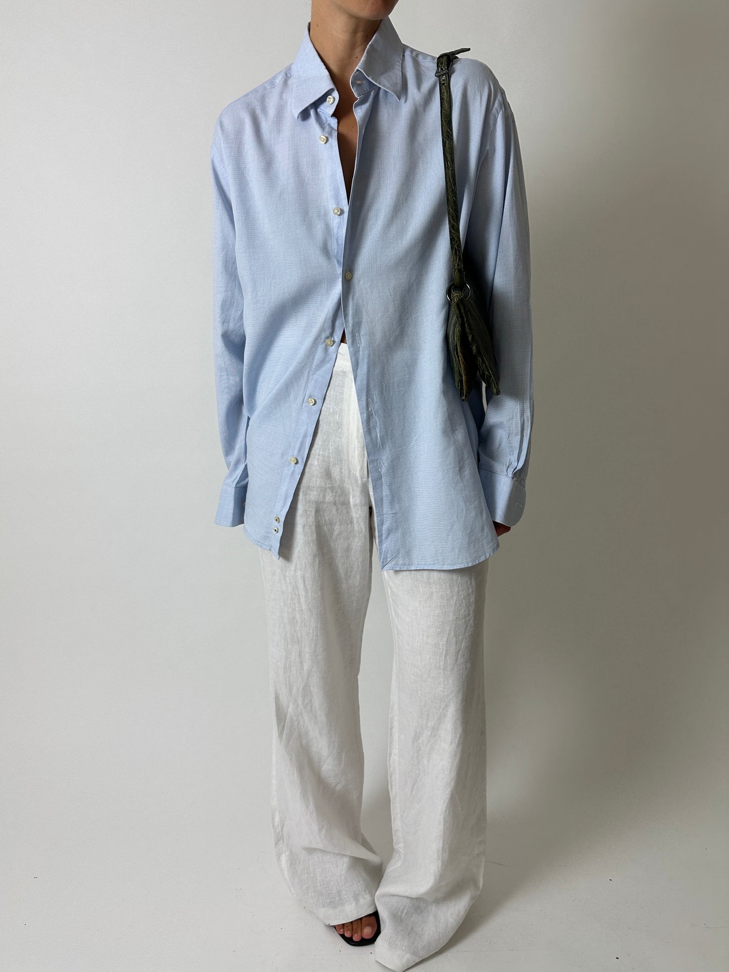 Classic cotton shirt | Light blue