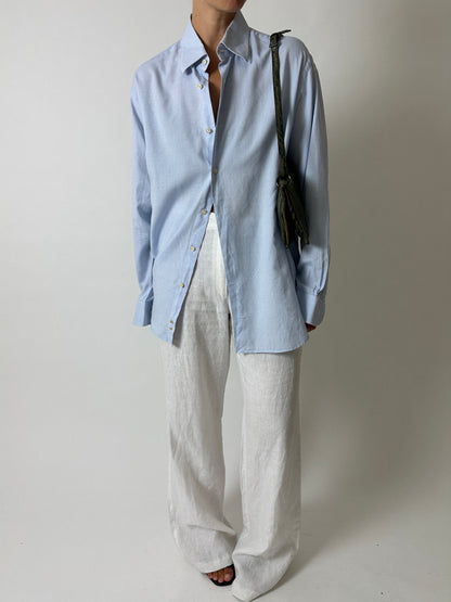 Classic cotton shirt | Light blue