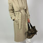 Long trench coat | Soft beige