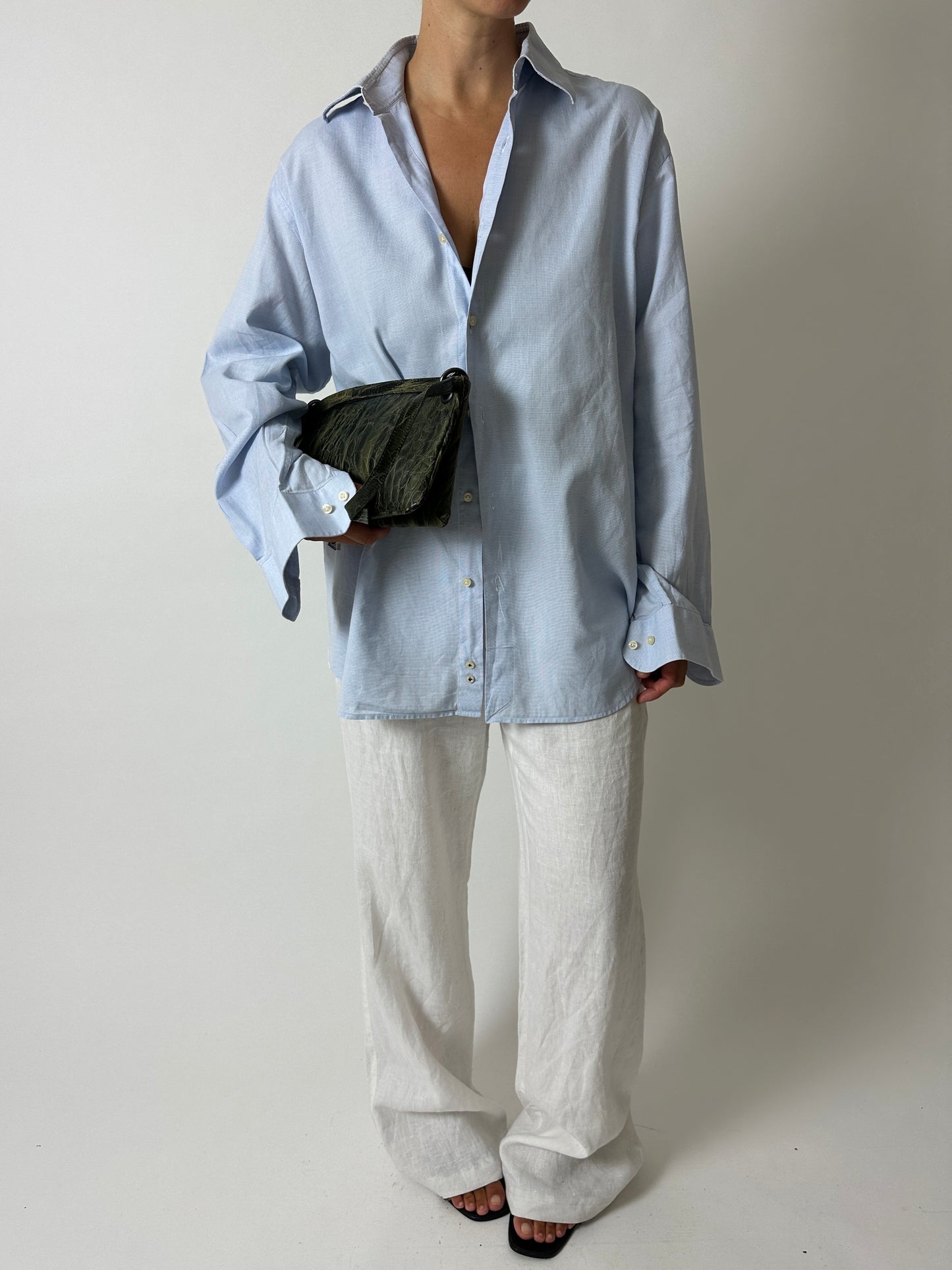 Classic cotton shirt | Light blue