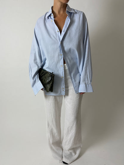 Classic cotton shirt | Light blue