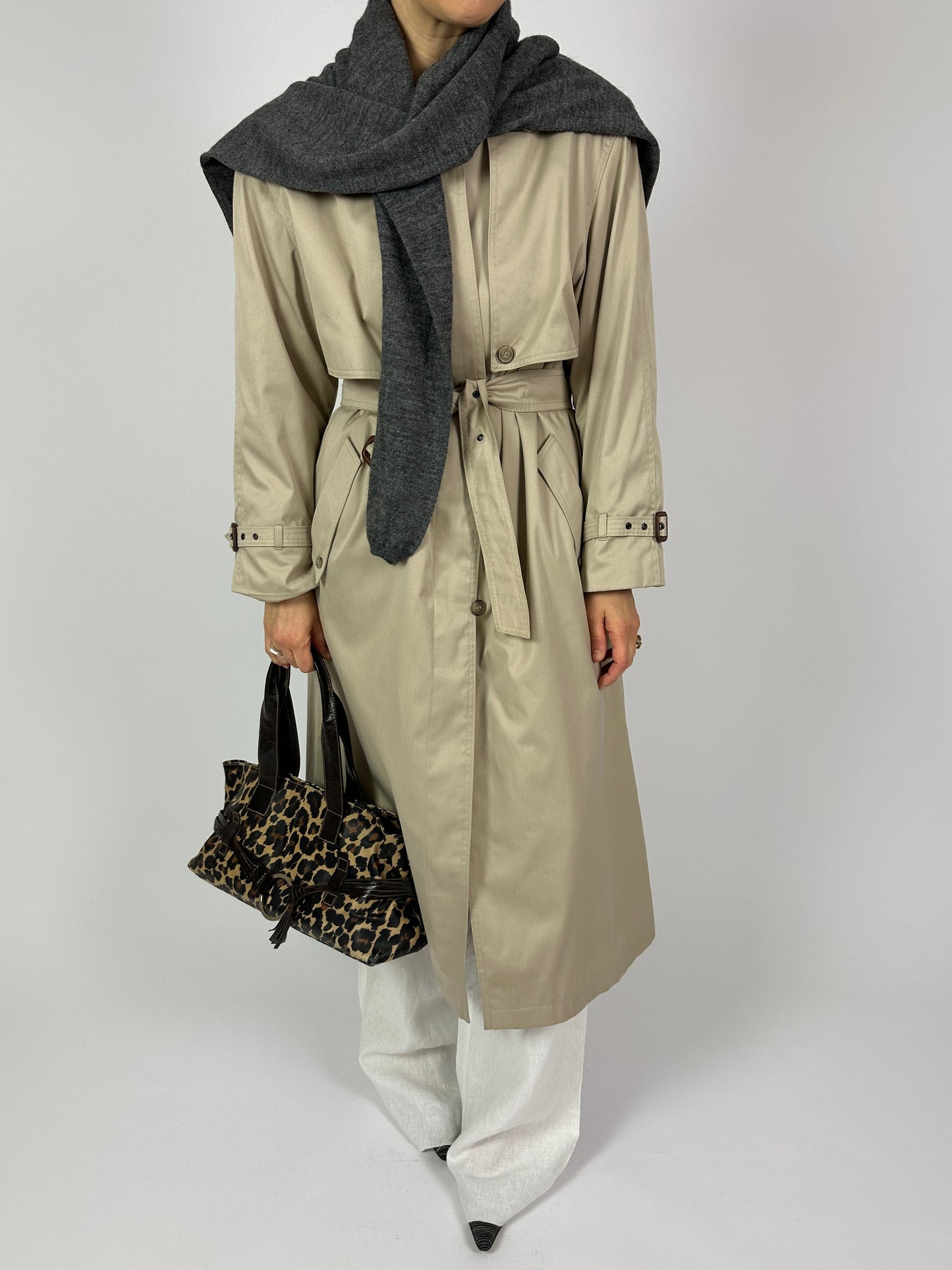 Wool blend jumper | Grey