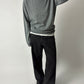 Wool blend jumper | Grey