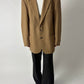 Oversized wool blazer | Dark Beige