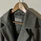 Long wool coat | Grey