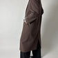 Long wool coat | Taupe
