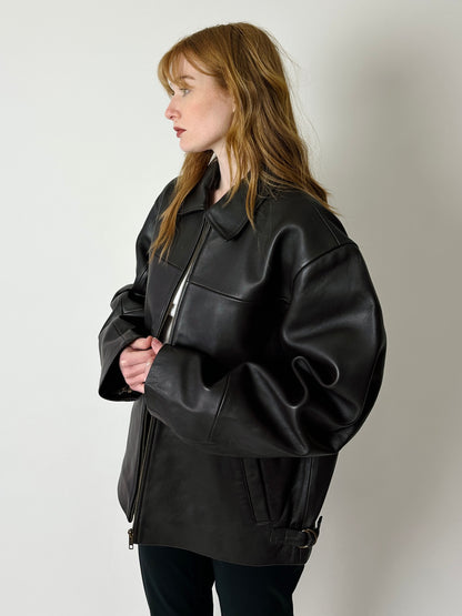 The Leather Jacket - 01 Dark Brown