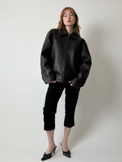 The Leather Jacket - 01 Dark Brown