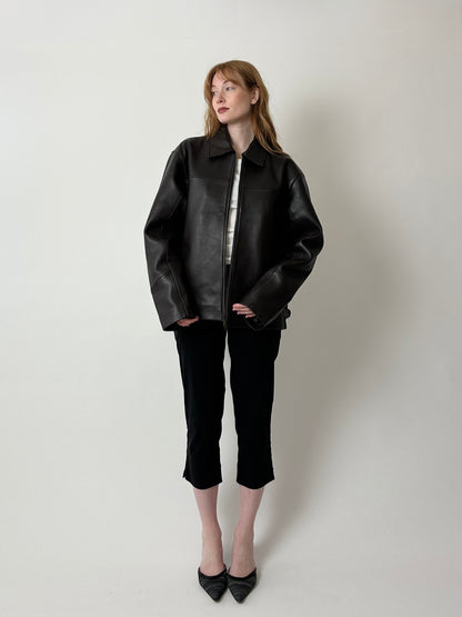 The Leather Jacket - 01 Dark Brown
