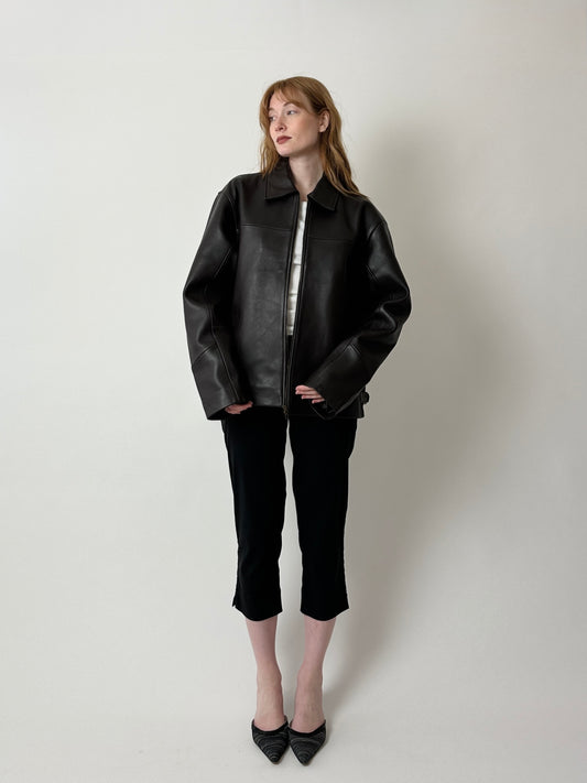 The Leather Jacket - 01 Dark Brown