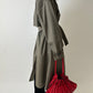 Oversized trench coat | Soft green
