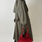 Oversized trench coat | Soft green