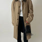 Long Mac coat | Beige