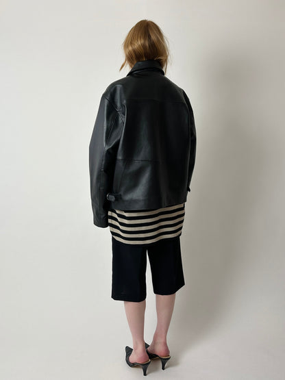 The Leather Jacket - 01 Black