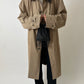 Long Mac coat | Beige