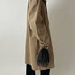 Long Mac coat | Beige