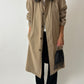 Long Mac coat | Beige