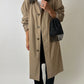 Long Mac coat | Beige
