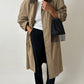 Long Mac coat | Beige