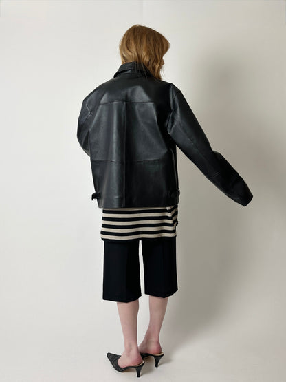 The Leather Jacket - 01 Black
