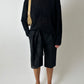 Knitted sweater | Black