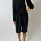 Knitted sweater | Black
