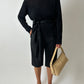 Knitted sweater | Black