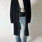 Long wool coat | Black