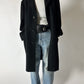 Long wool coat | Black