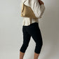 Embroidered silk jacket | Off white
