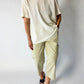 Cropped trousers | Soft beige