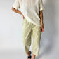 Cropped trousers | Soft beige