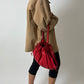 Suede relaxed jacket | Camel beige