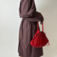 Oversized trench coat | Plum