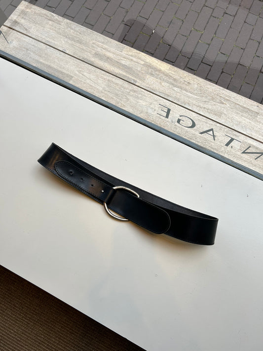 Leather belt | Black