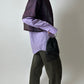 Sheer top | Eggplant