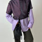 Sheer top | Eggplant