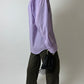 Relaxed cotton shirt | Lilac