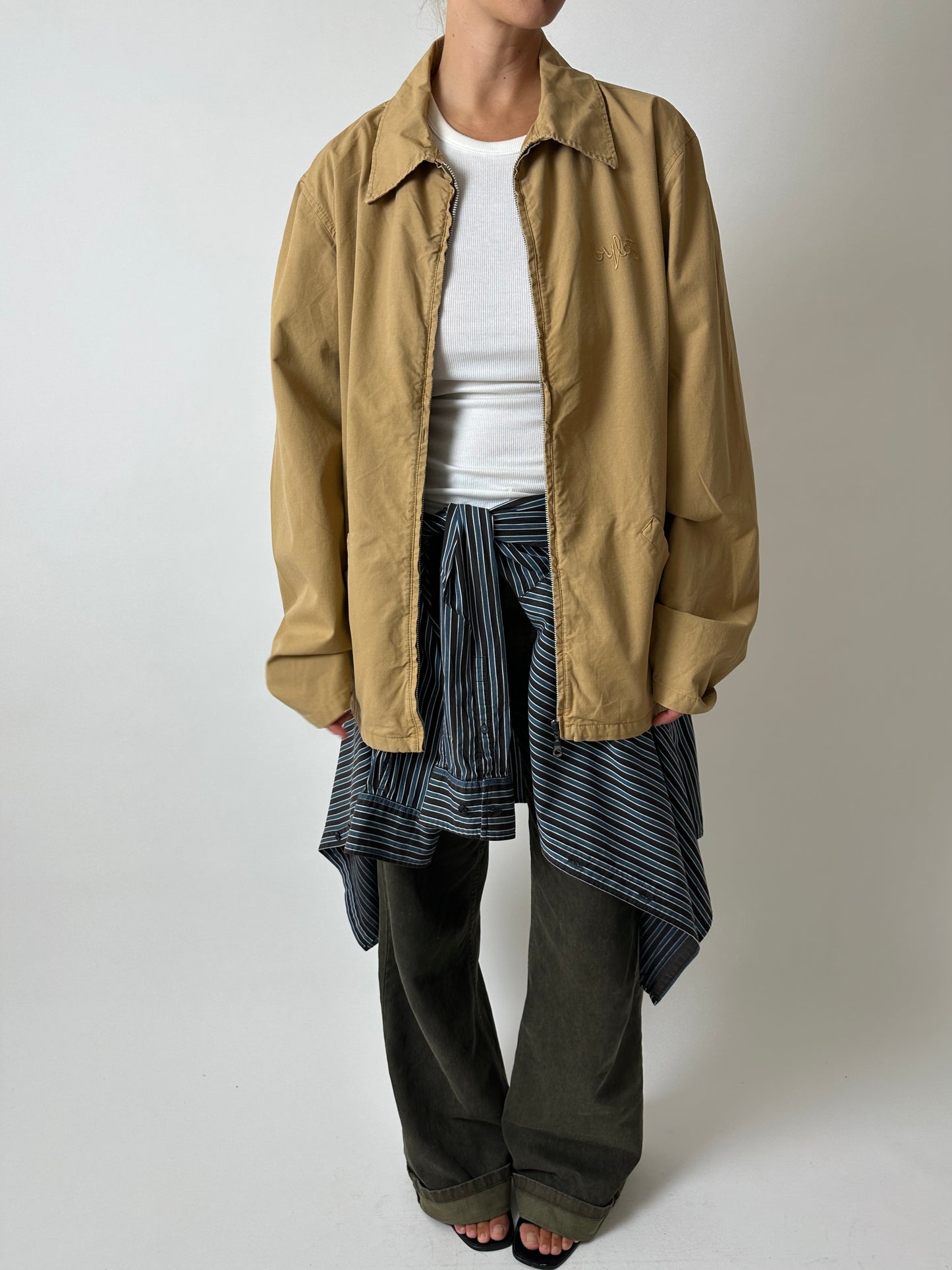 Worker jacket | Camel beige