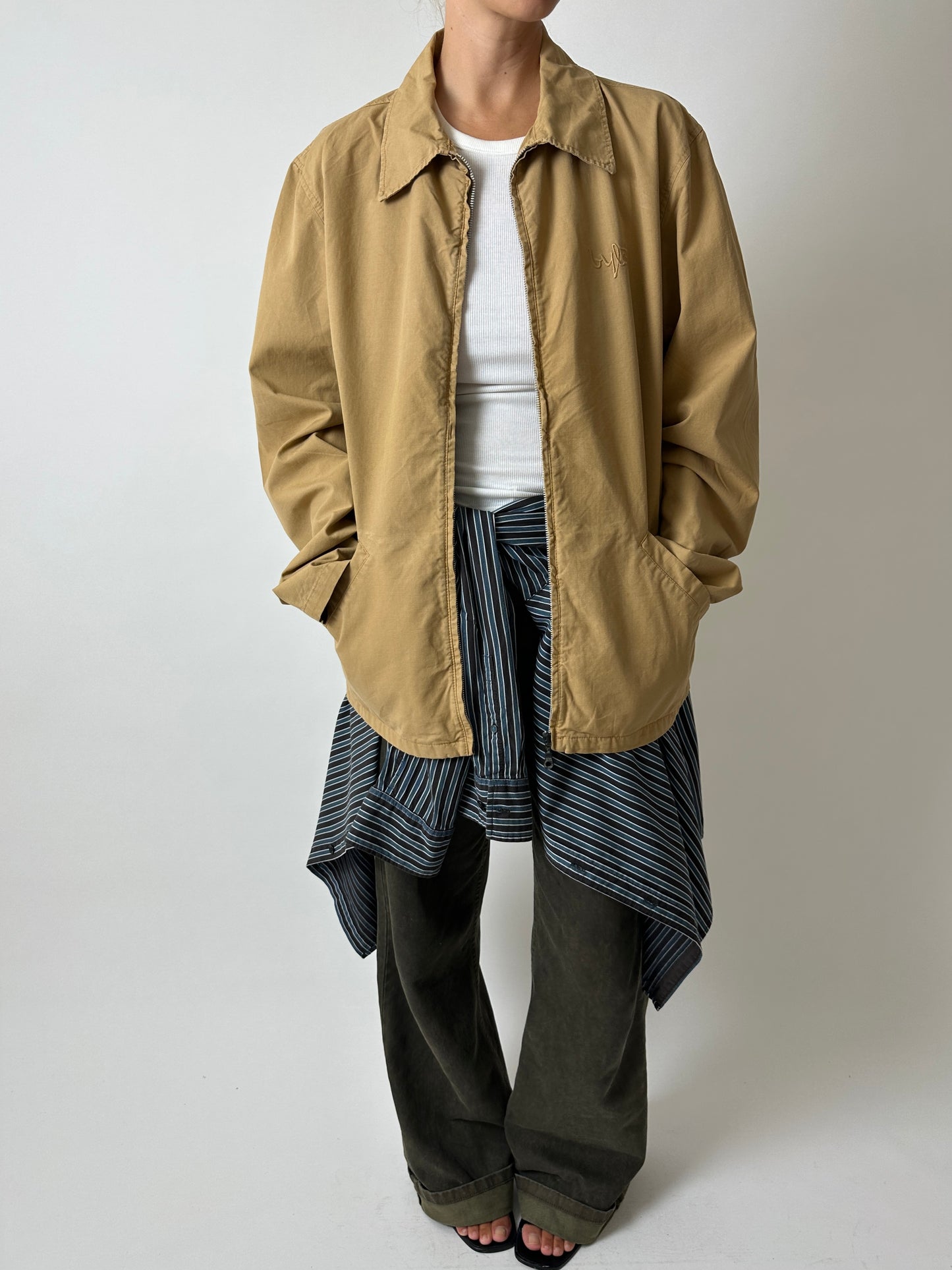 Worker jacket | Camel beige