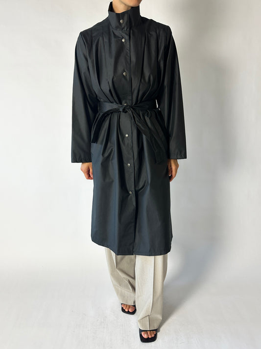 Long trench coat | Black