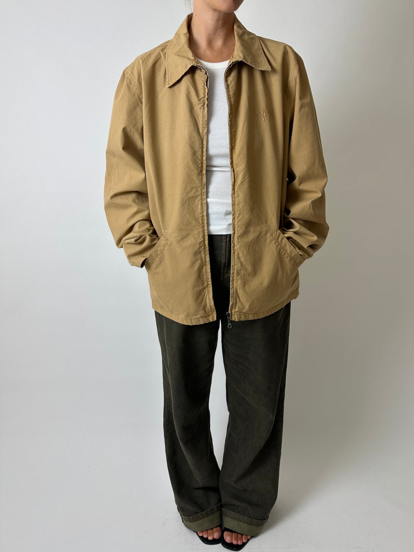 Worker jacket | Camel beige