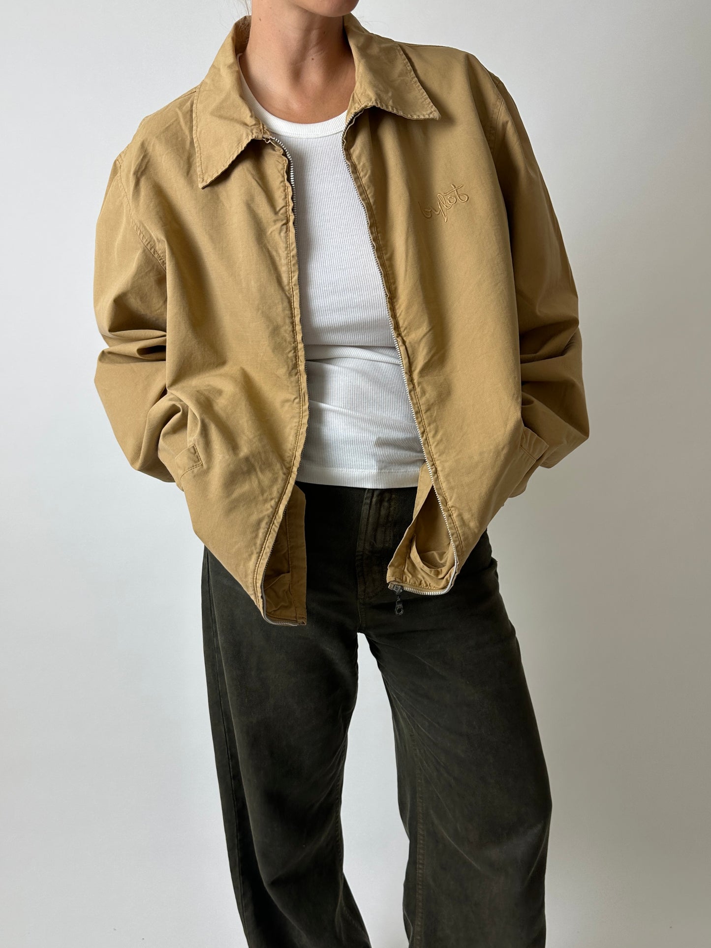 Worker jacket | Camel beige