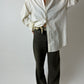 Sheer floral scarf | Butter / grey